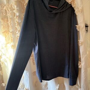 Iceberg Men's Black Hooded Sweatshirt